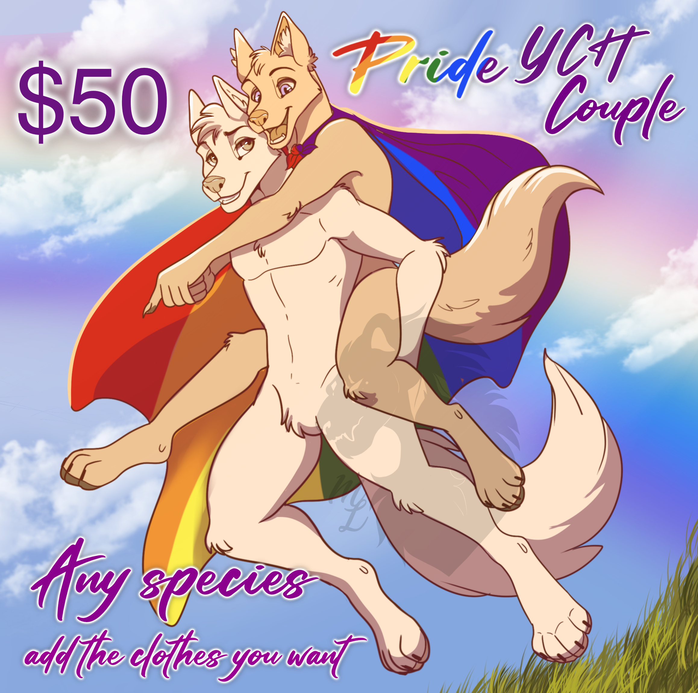 Pride YCH Couple
