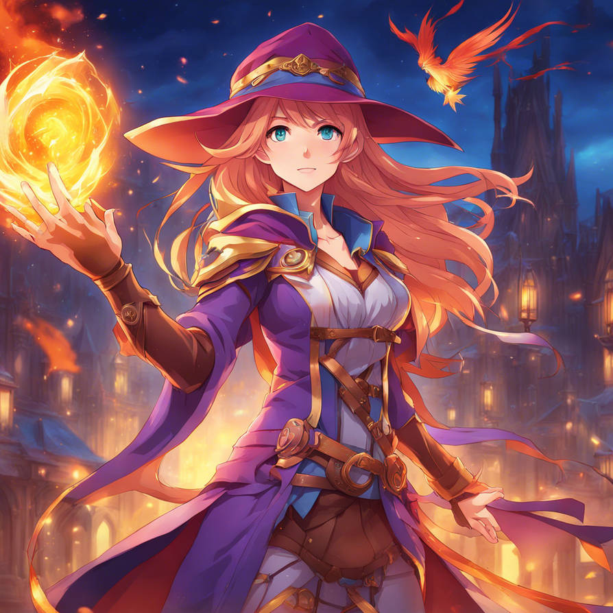 Sorcerer type adventurer