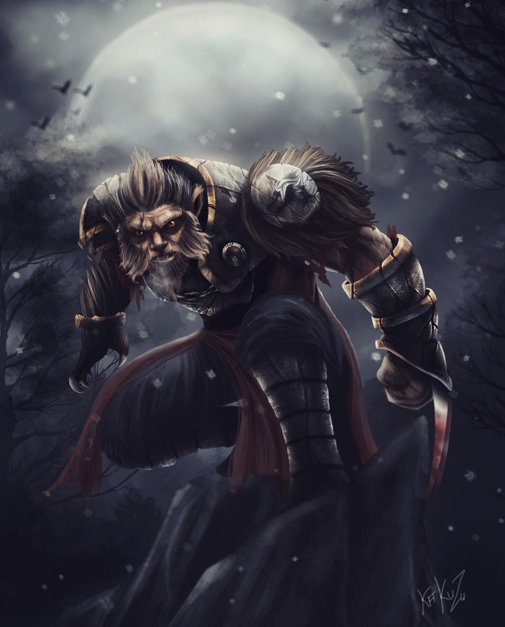 (Dota 2 ) Lycan by kazu67 on DeviantArt