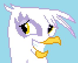 Gilda pixel art