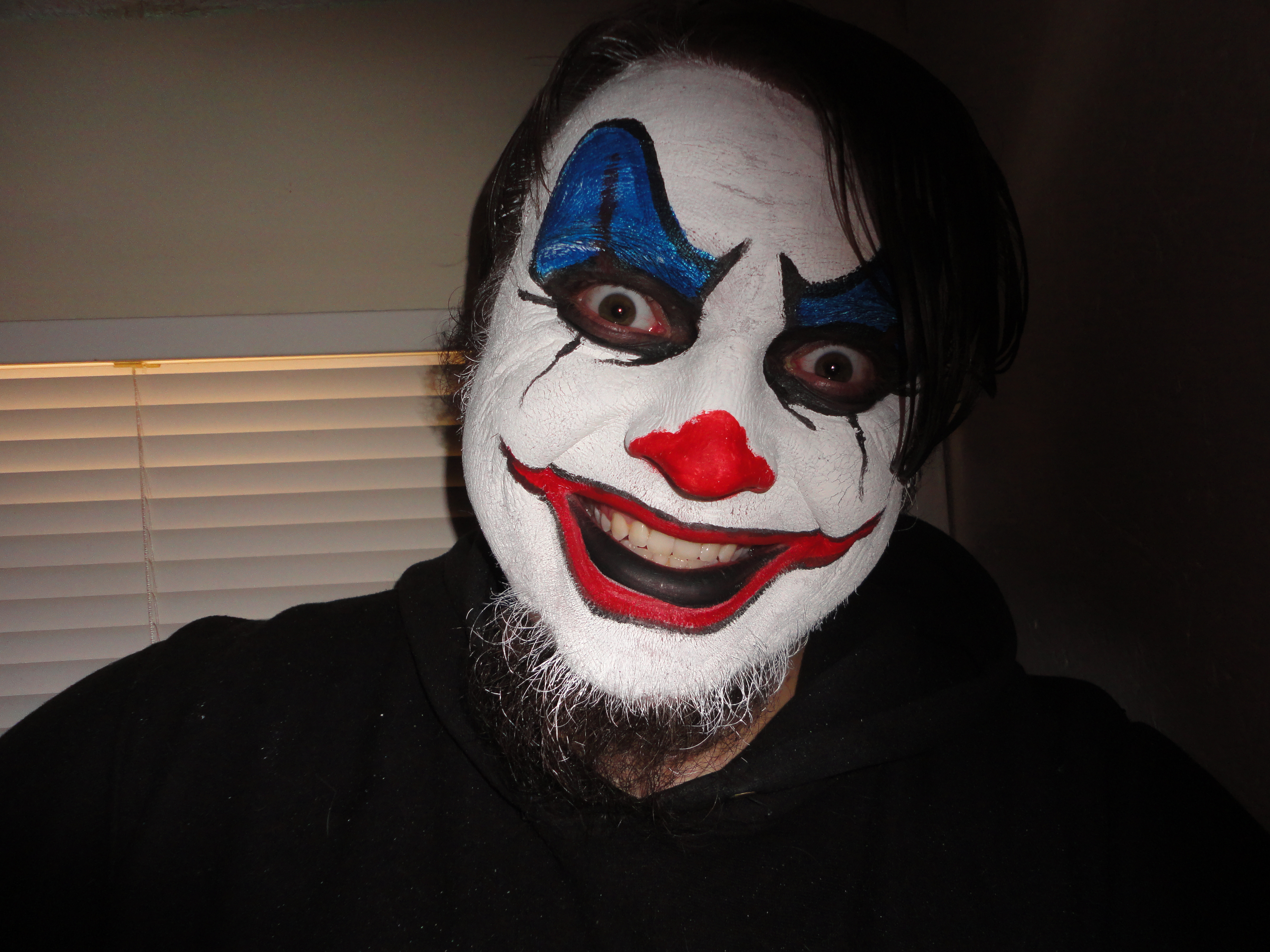 scary clown Face Painting, Some of the faces i have painted…