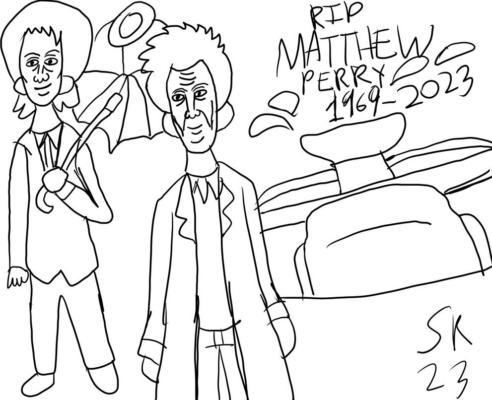 matthew perry tribute by sqr90001 on DeviantArt