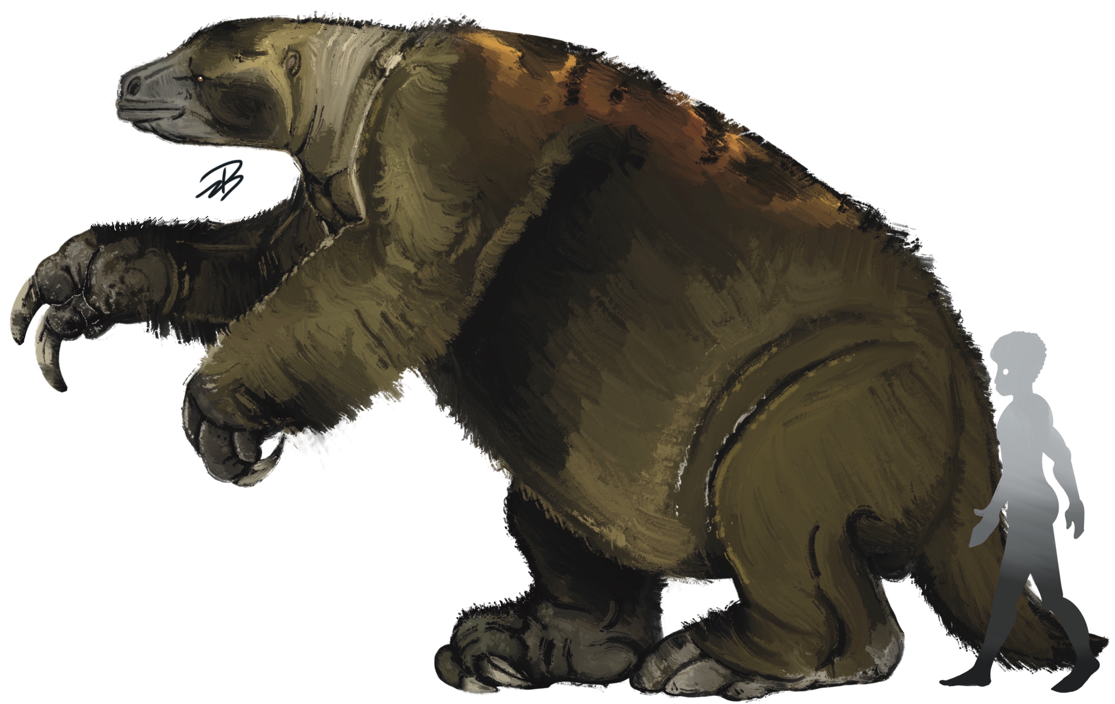 Mapenguari Eremotherium laurillardi (Mapinguari Skin) by Astrapionte on DeviantArt