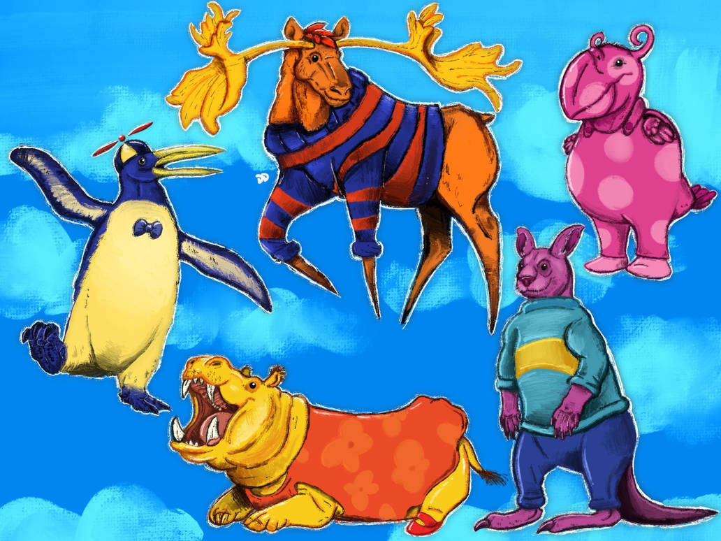 The Backyardigans by Astrapionte on DeviantArt