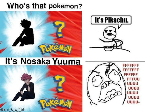 Who S That Pokemon It S Nosaka Yuuma By Saddeathboy On Deviantart