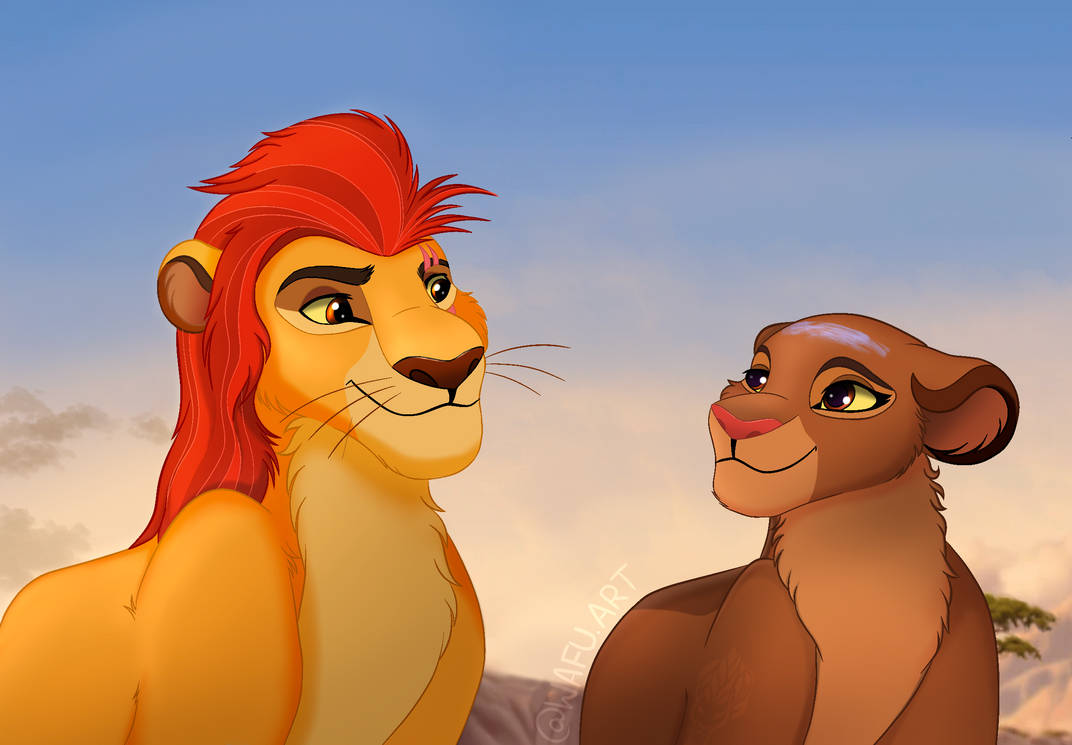 Kion Rani Kion and Rani by wafu00 on DeviantArt