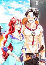 One Piece - Ace and Celia