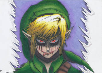 Ben Drowned Creepypasta drawing 