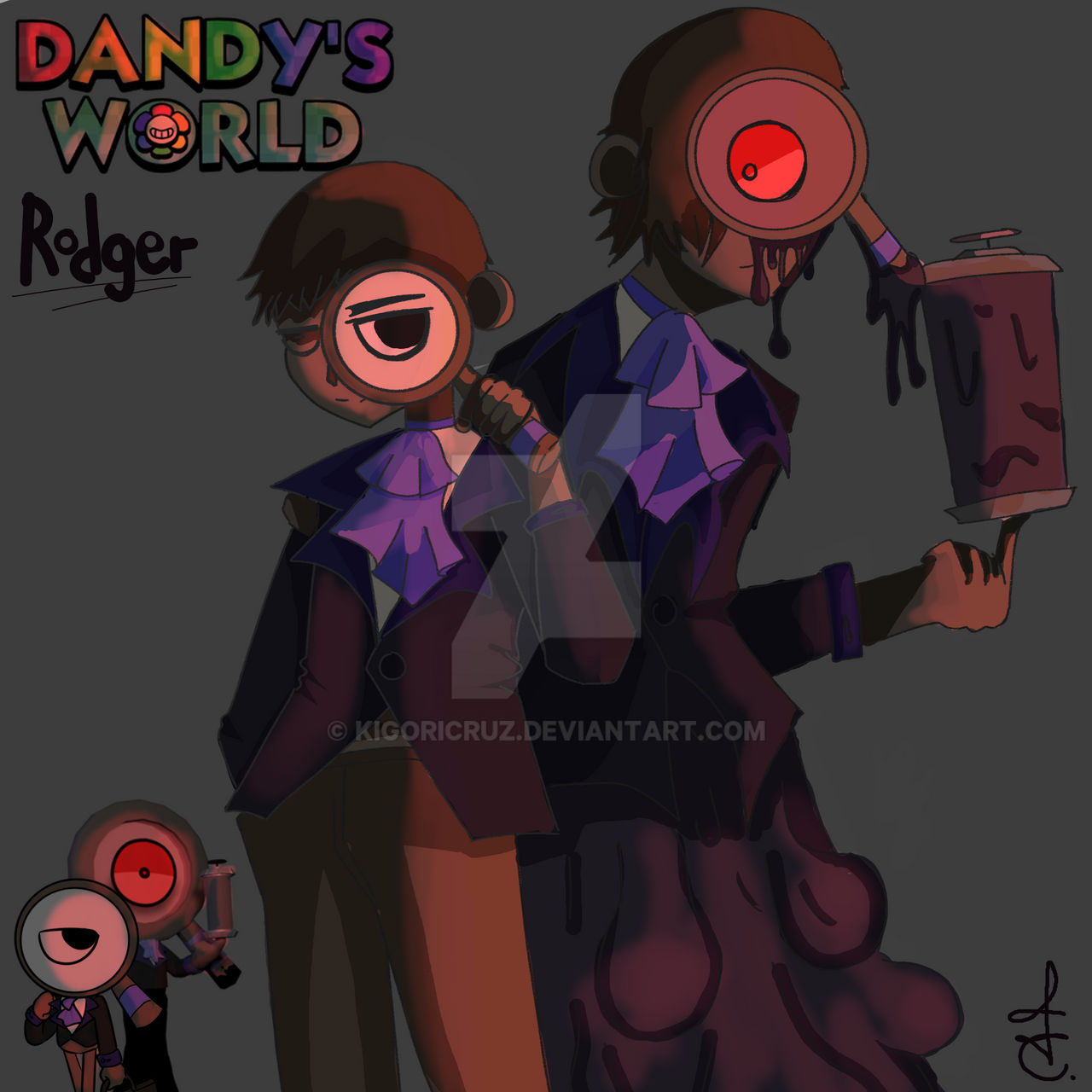 Dandy World Rop Dandy World Rodger by KigoriCruz on DeviantArt