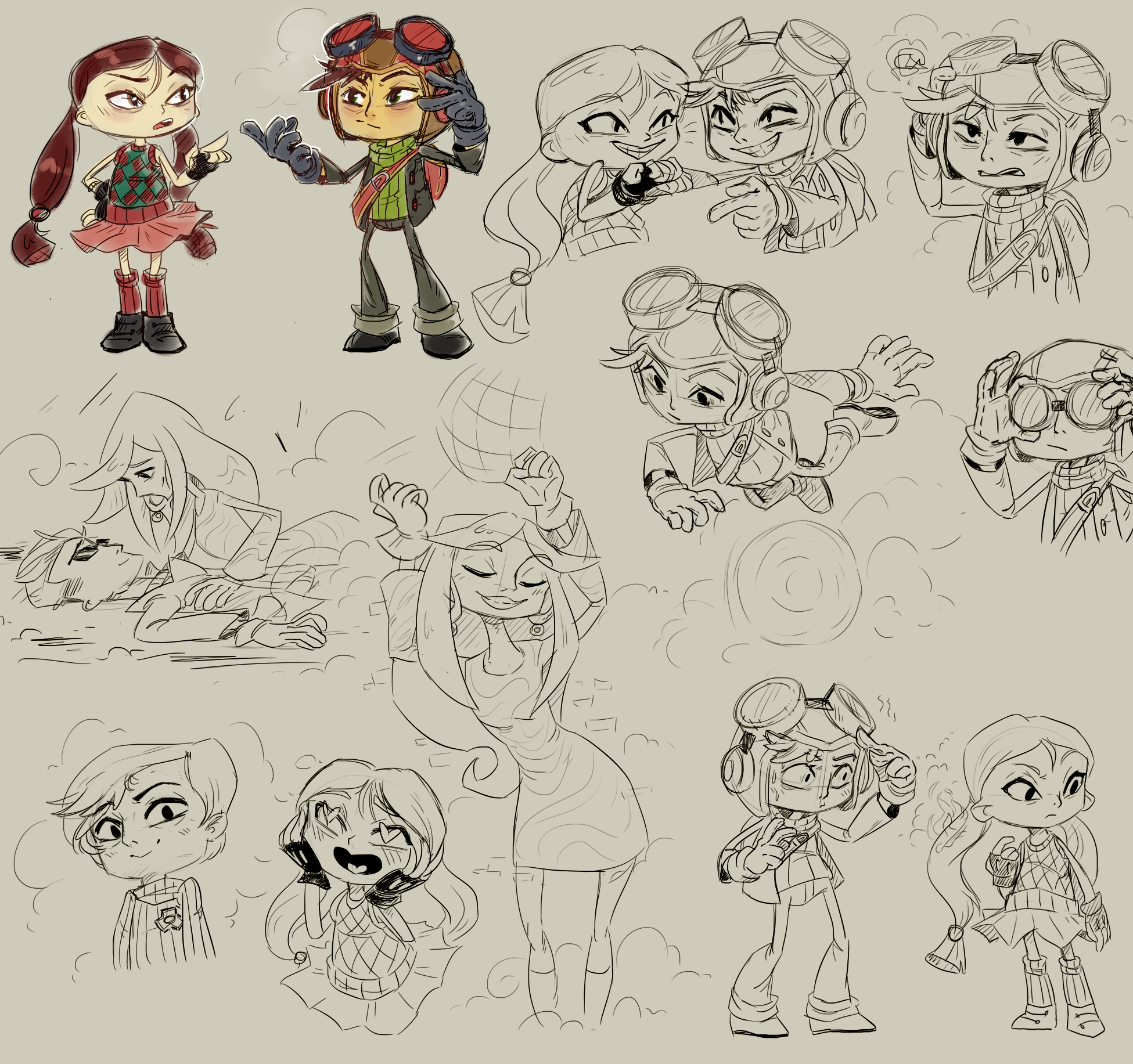 Psychonauts sketch