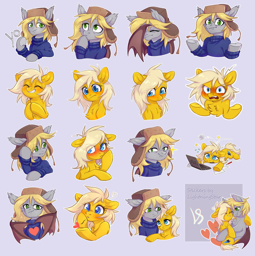 Telegram stickers by ILightningStarI on DeviantArt