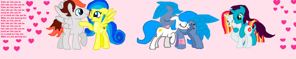 Love me like you do in plan Hope Light Heart Blue by Dorota1990