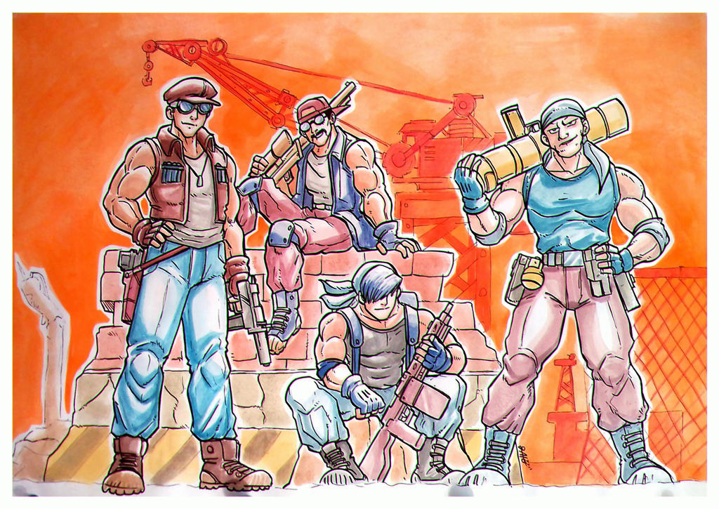 Contra Force by Pilstud on DeviantArt