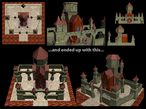 Making of castle - part3