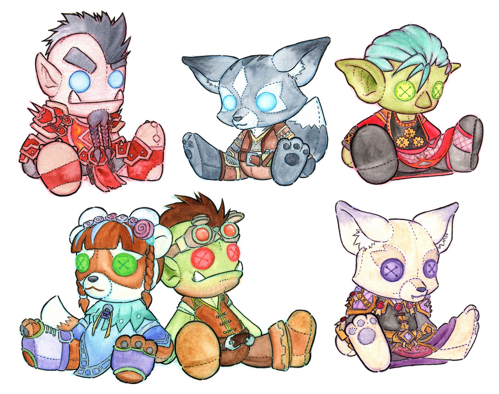 Deepcore Industries Plushie Batch 2