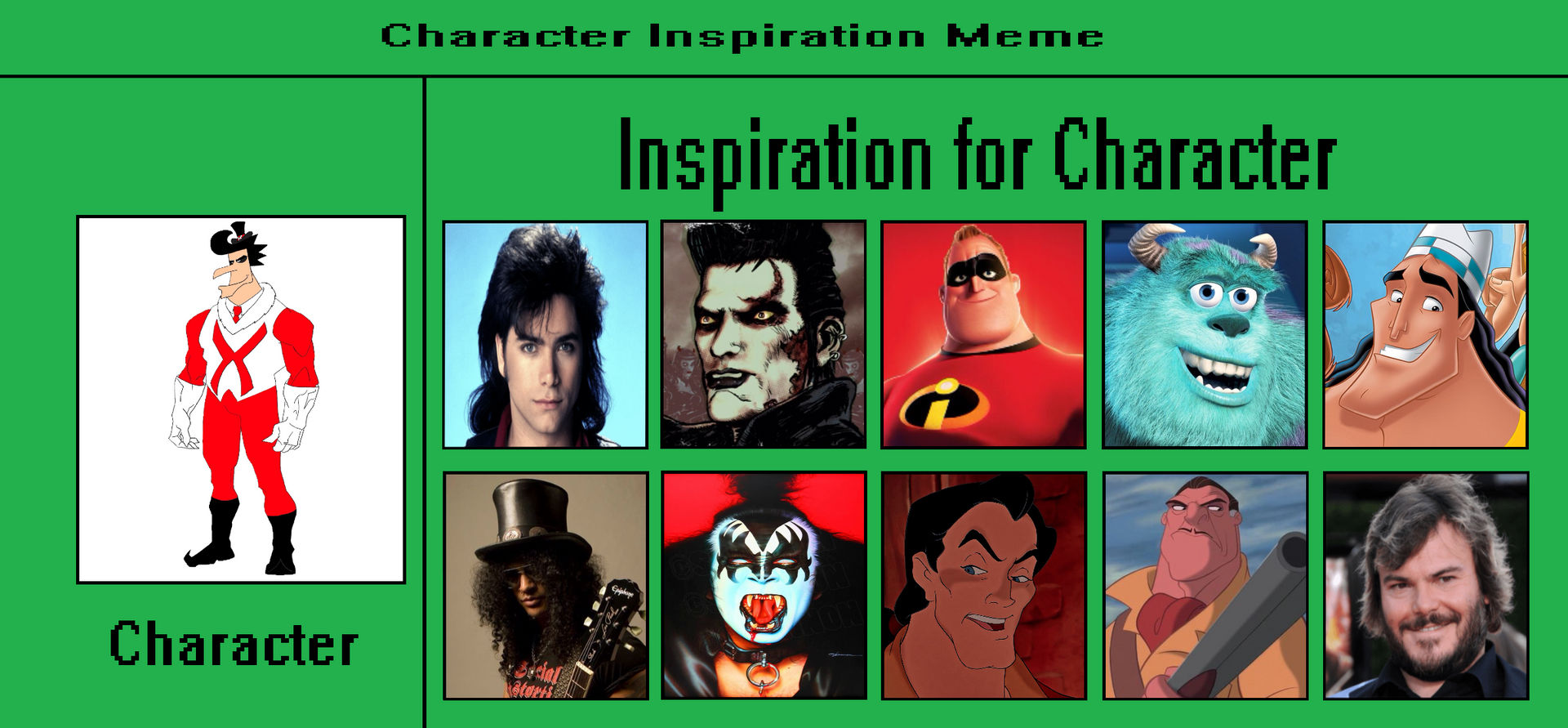 Characterization Meme Character Inspiration Meme - X by Seninator on DeviantArt