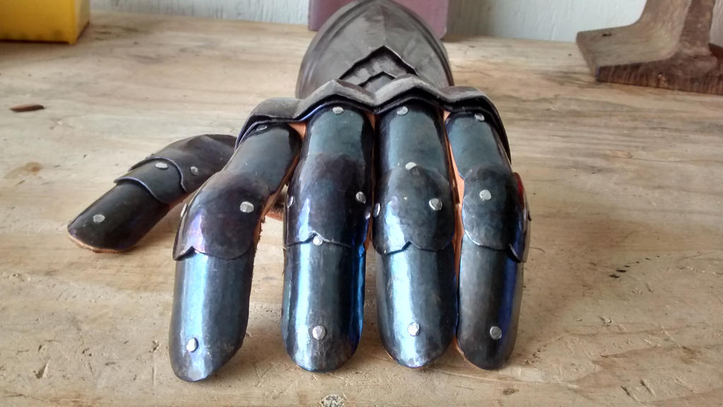 Rusty Gauntlet Gothic Gauntlet by RookandBriarDesigns on DeviantArt