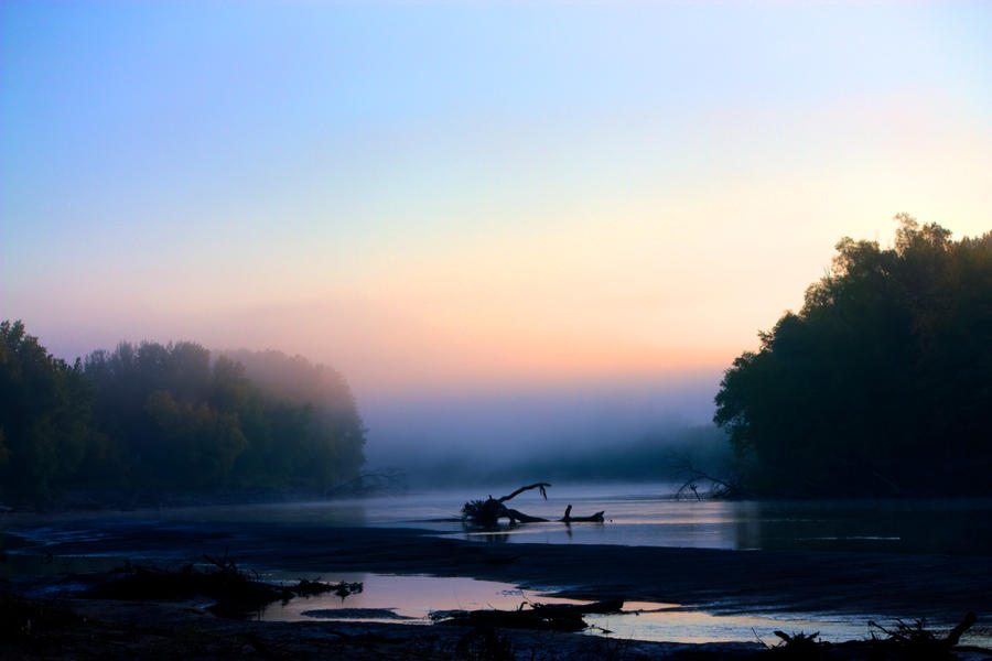 River Morning Fog