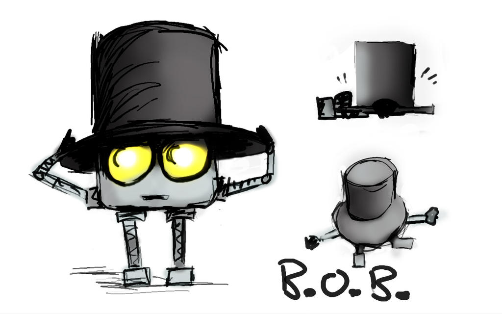 B.O.B. character design