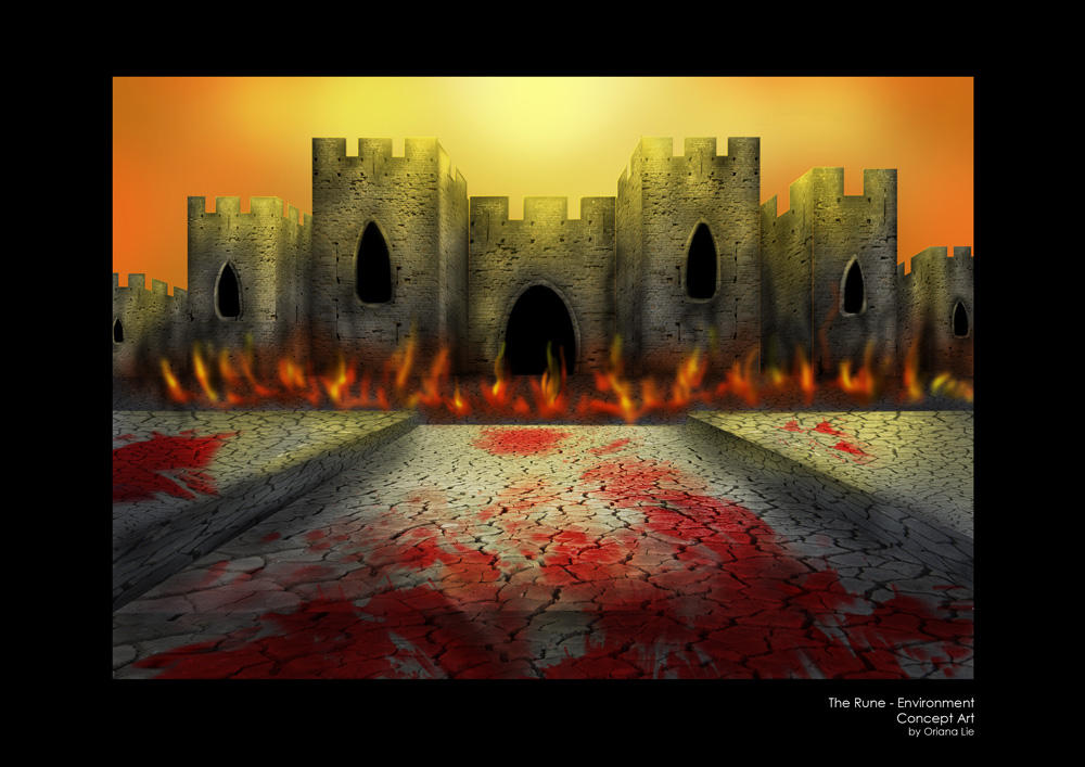 The Rune - environment by GreeNana on DeviantArt