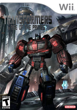 Wii Game Cover - Transformers