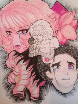 Steven and mother Pink Diamond