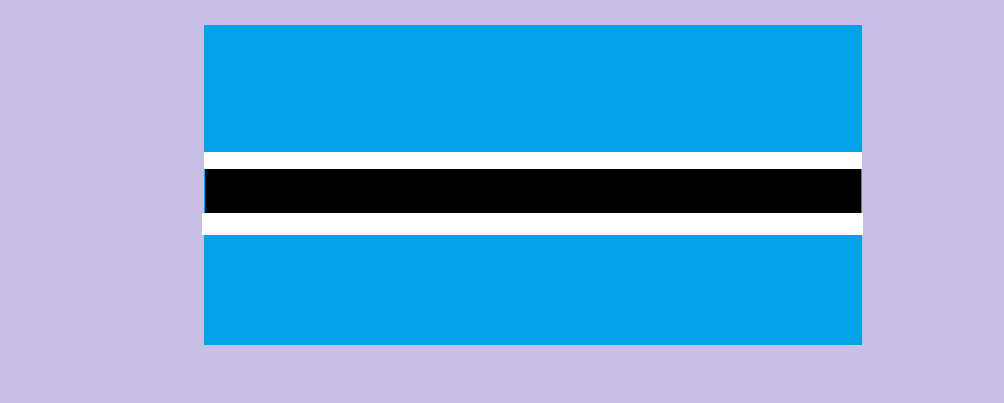 Botswana's flag