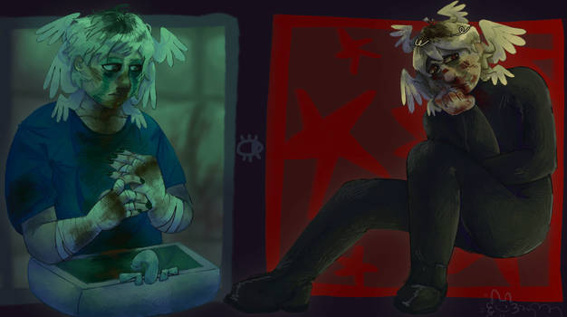 oc art // TW: blood