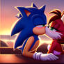 [REQUEST] Sonic and Fiona Kiss