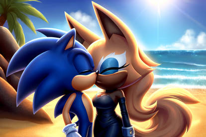 [REQUEST] Sonic and Whisper Kissing