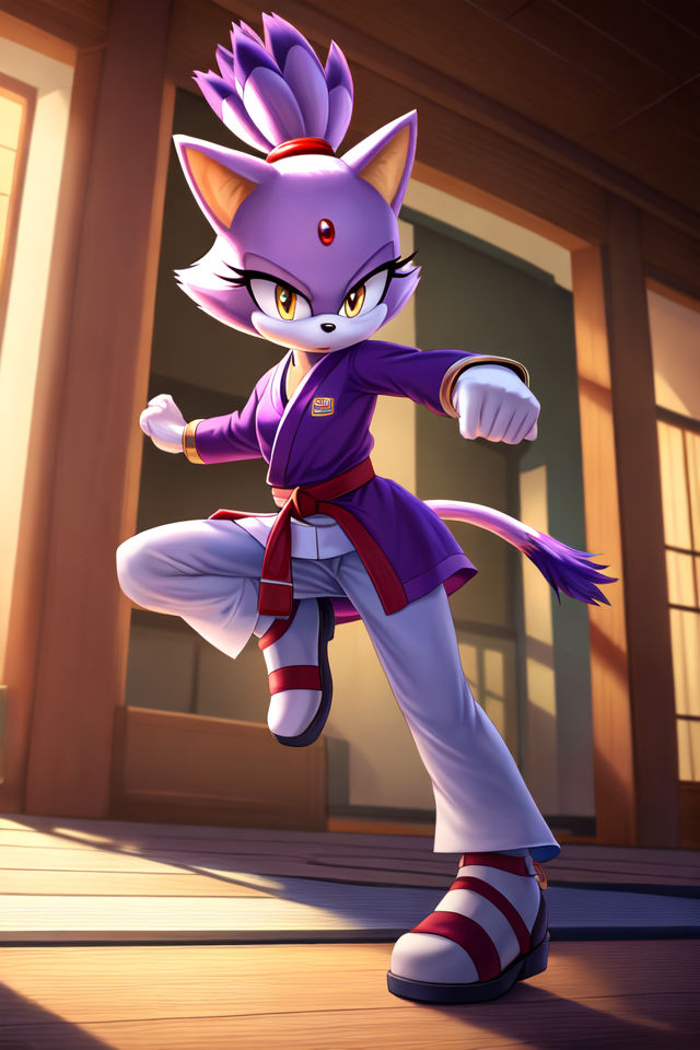 Blaze Keyed Deviantart Blaze Karate by Repxar on DeviantArt