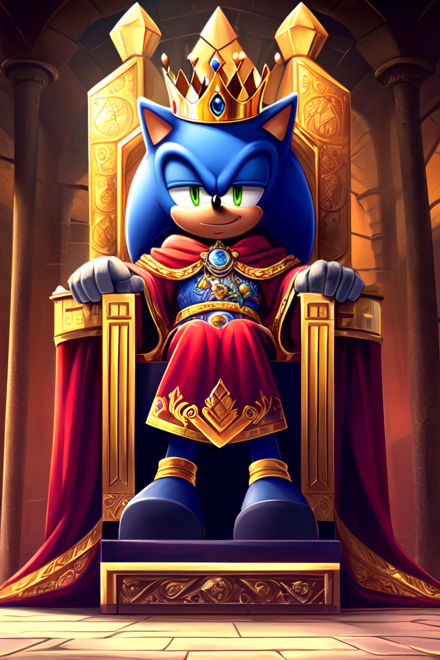 Sonic King by Repxar on DeviantArt