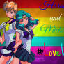 Sailor Uranus and Sailor Neptune #LoveWins