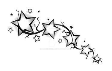 Tattoo Stars Floral