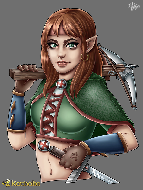 Kathalia bust Commission