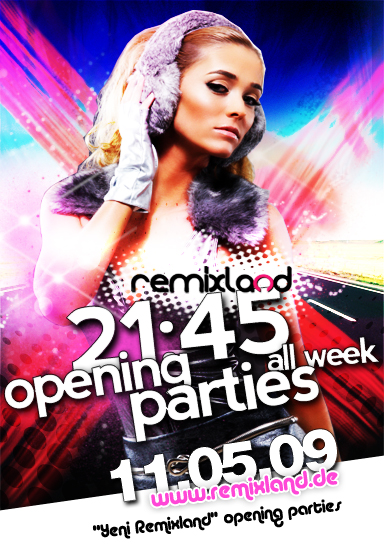 Remixland Party Flyer -1