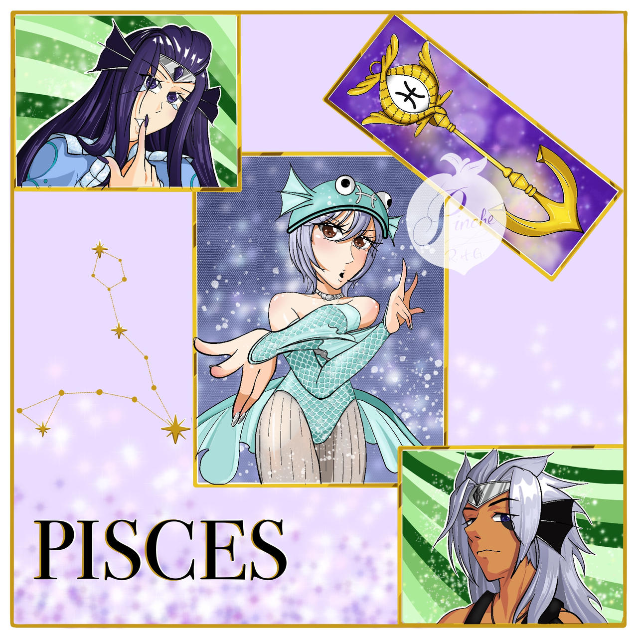 fairy tail yukino star dress Yukino Aguria in Pisces Star Dress (fanart,not real)