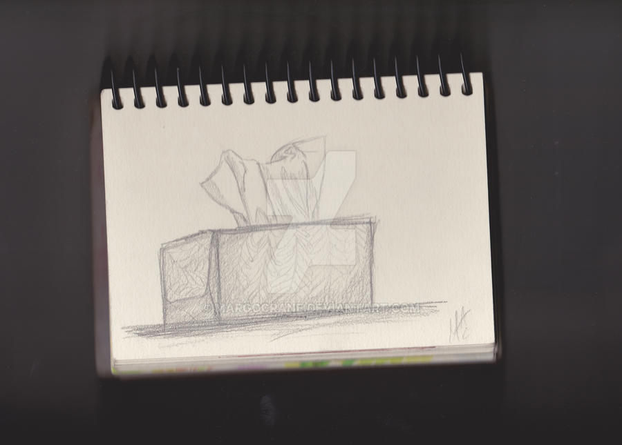 tissue box sketch by MargoCrane on DeviantArt