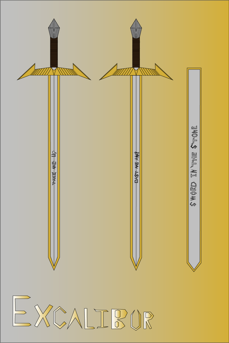 Excalibur Notepad Excalibur by Teecodered on DeviantArt