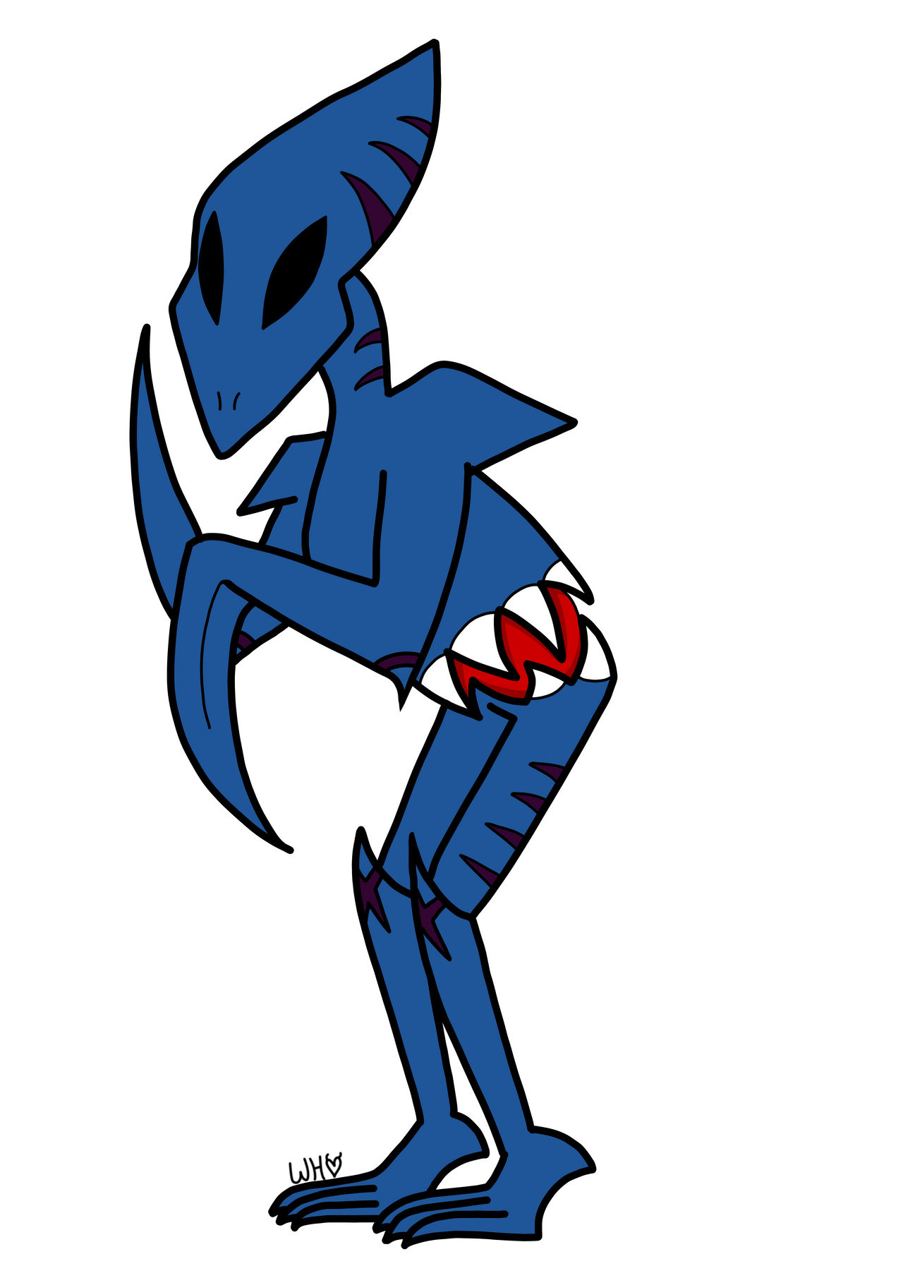 Strange Alien by WeebyCowArt on DeviantArt