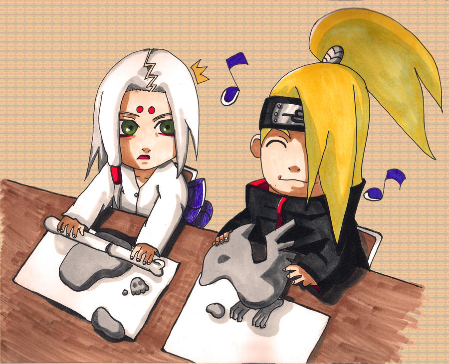 Deidara Chibi Neko By Anzhelee On Deviantart 