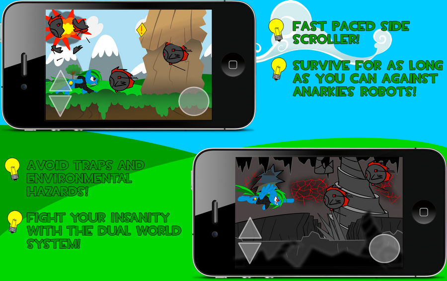 iPhone/android Game idea fake screenshots.