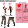 TF2 Bullets for my Valentine Item (valentines day)