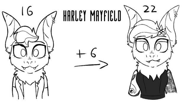 Harley Mayfield aged-up
