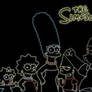 The Simpsons Neon wallpaper