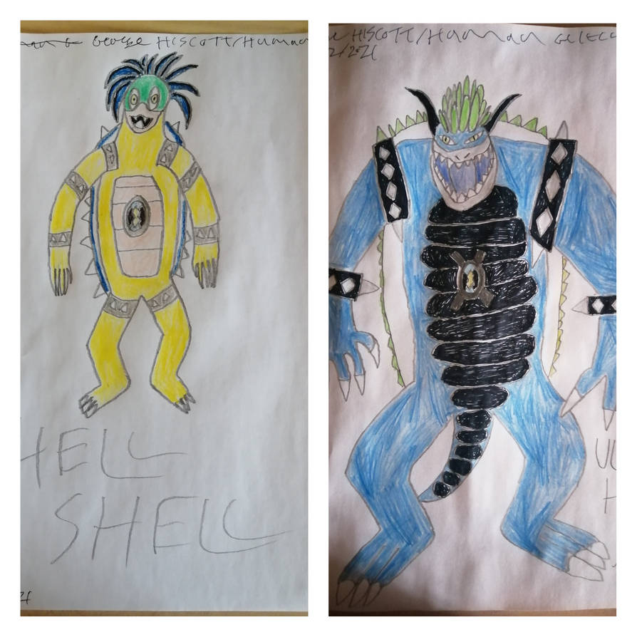 Hell Shell and Ultimate Hell Shell comparison by HumanGlitch82 on ...