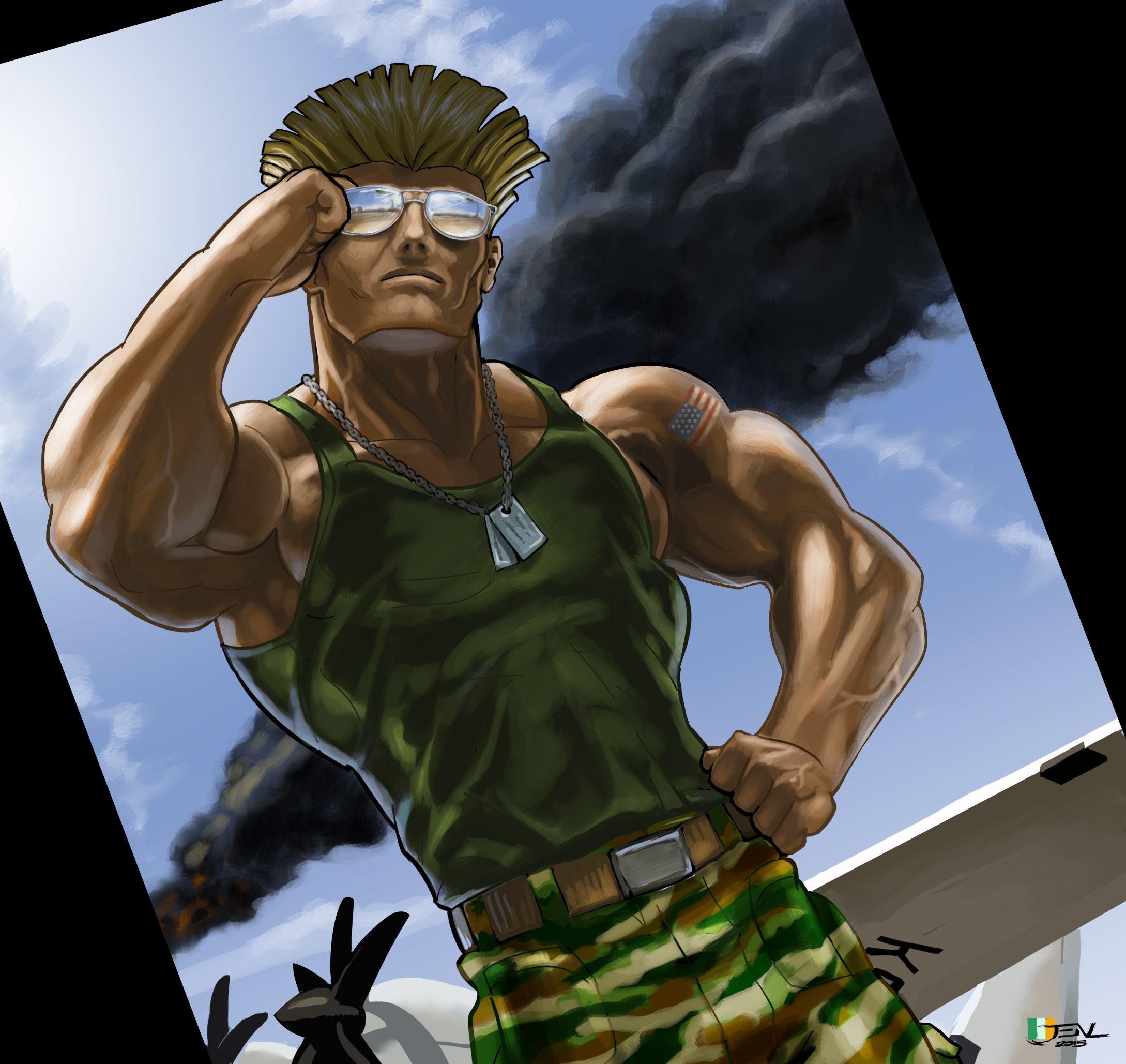 Guile - Street Fighter V[DL] by PrasBlacker on DeviantArt