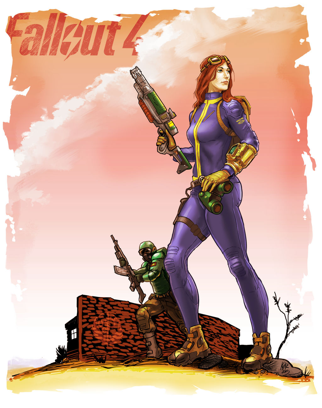 Vault Dweller By EnriqueNL On DeviantArt vault-dweller-by-enriquenl-on-deviantart