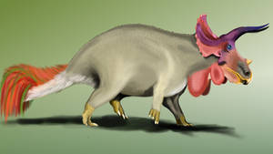 Triceratops horridus by Thrillosopher