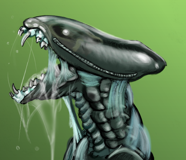 Wolf Alien - headshot